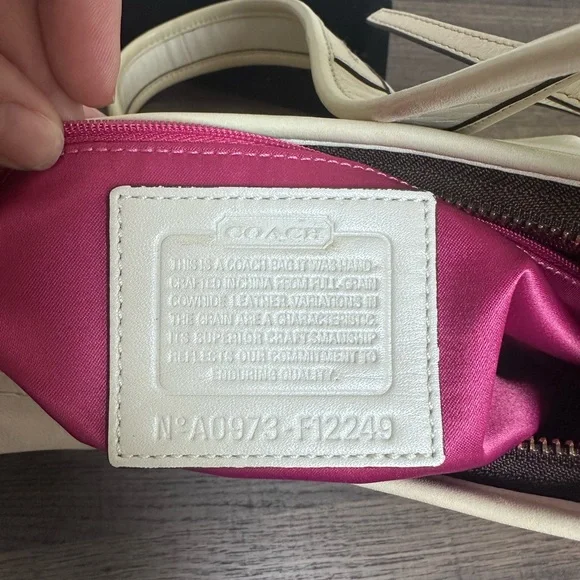 Coach Leather Shoulder Bag and wallet - Picture 16 of 16